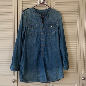 Denim tunic